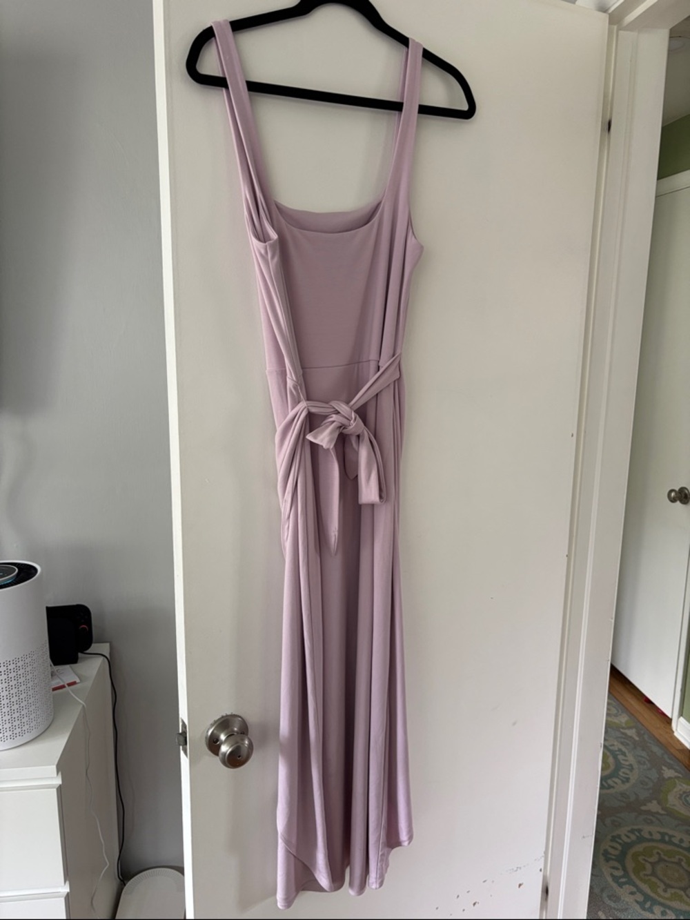 Aritzia Wilfred Lavender Lilac Saturn Midi Wrap Dress, NWOT - Picture 7 of 7